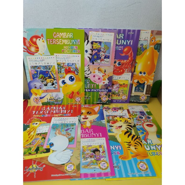 Hidden Picture Books For Children Hidden Pictures Book | Shopee Singapore