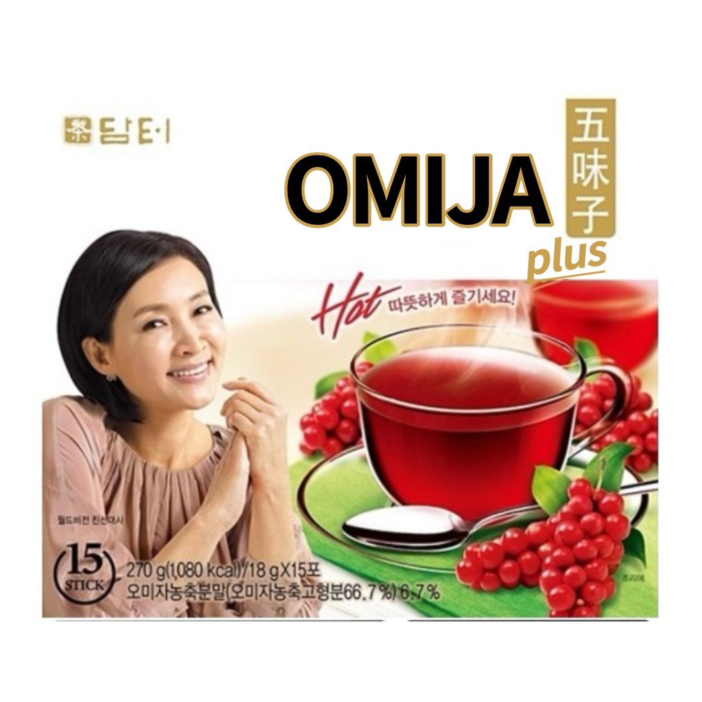 [DAMTUH] Omija Plus 18g x 15Pack : Korean Traditional Schisandra ...