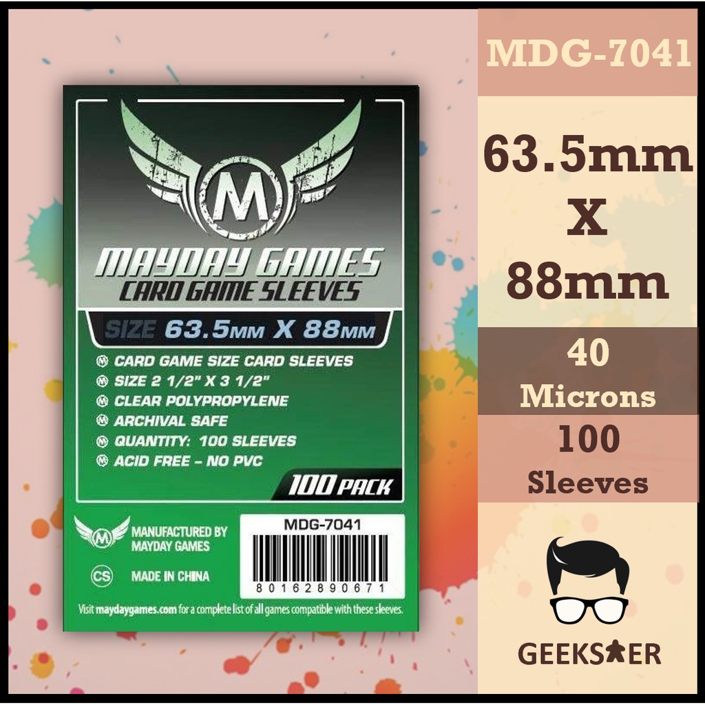 7041 Mayday Standard Standard Card Size (63.5 X 88mm) [Mayday Sleeves