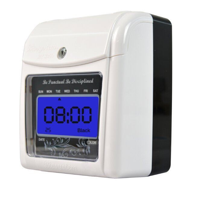 Biosystem BX3300D Heavy Duty Time Recorder Punch Card Machine BX3300D