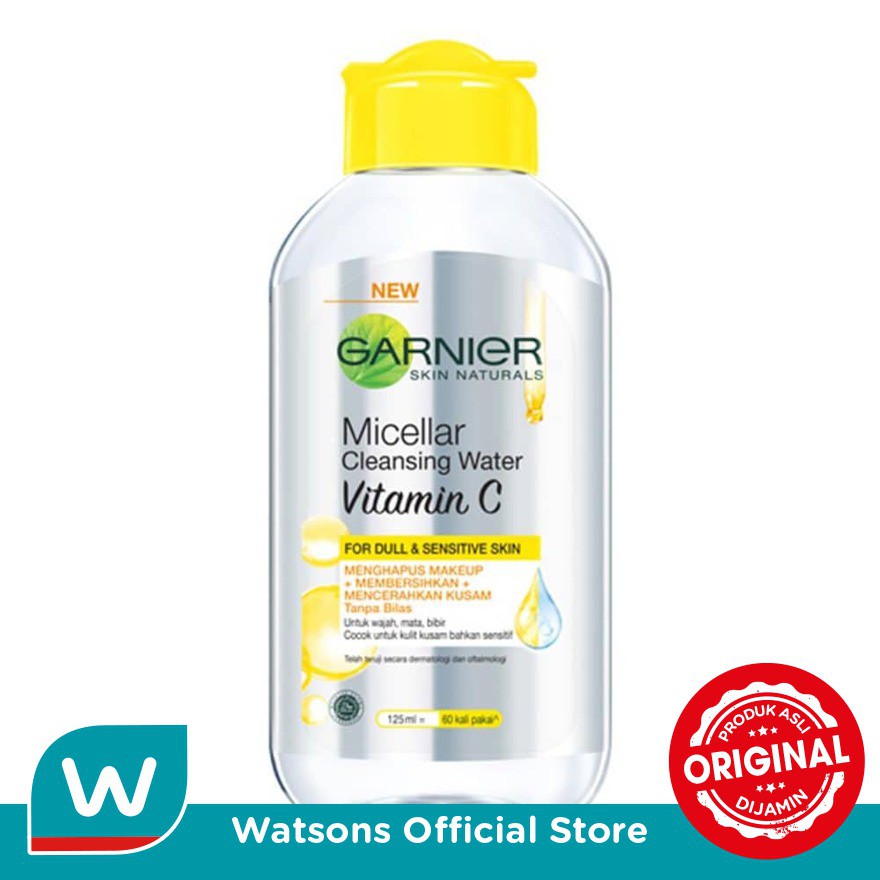 Garnier Micellar Water Vitamin C Brightening 125ml - Cleansing Water