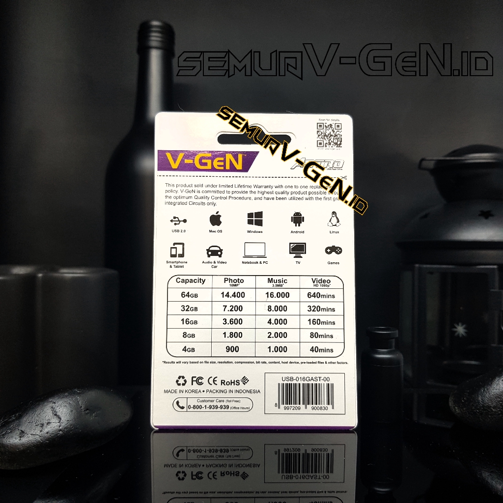 V-GeN USB Flashdisk 16GB ASTRO Water Proof | Flash Disk | Flash Drive 16 GB Vgen - Gambar 3
