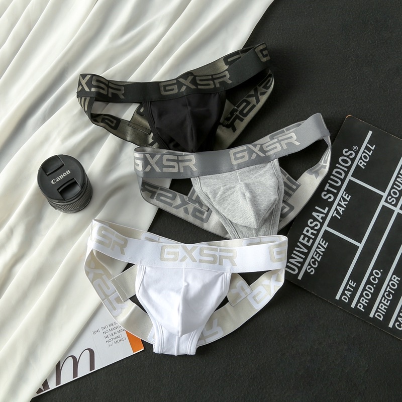 New Men's Underwear Sexy GXSR Model Jockstrap Cotton Shopee Singapore