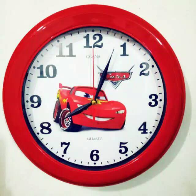 Cars 501 wall clock | Shopee Singapore