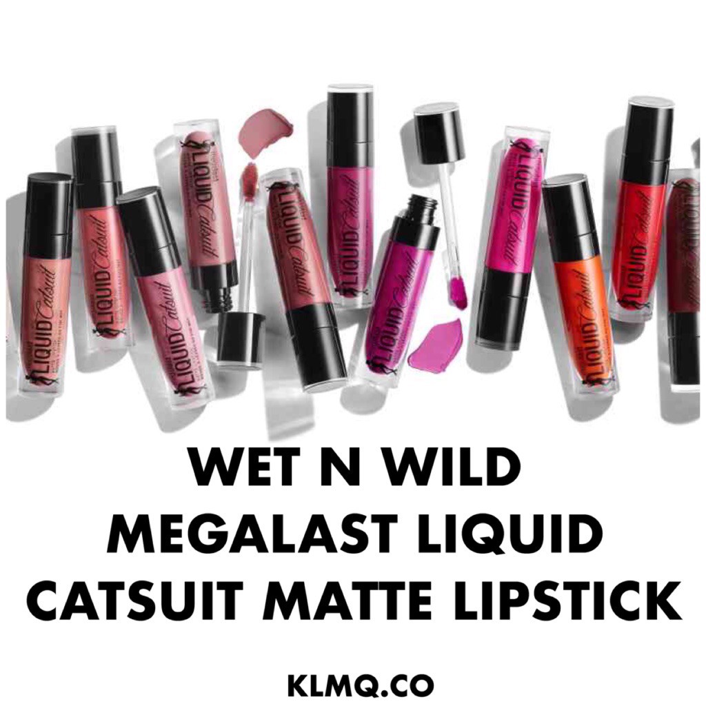 INSTOCK! <WET N WILD> MEGALAST LIQUID CATSUIT MATTE LIPSTICK | Shopee  Singapore