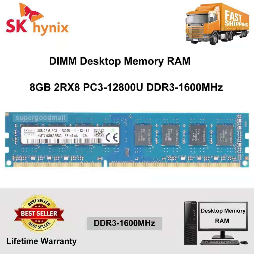 Sk Hynix Ddr3 Ram 8gb 1600mhz For Desktop SK Hynix 4GB 8GB DDR3