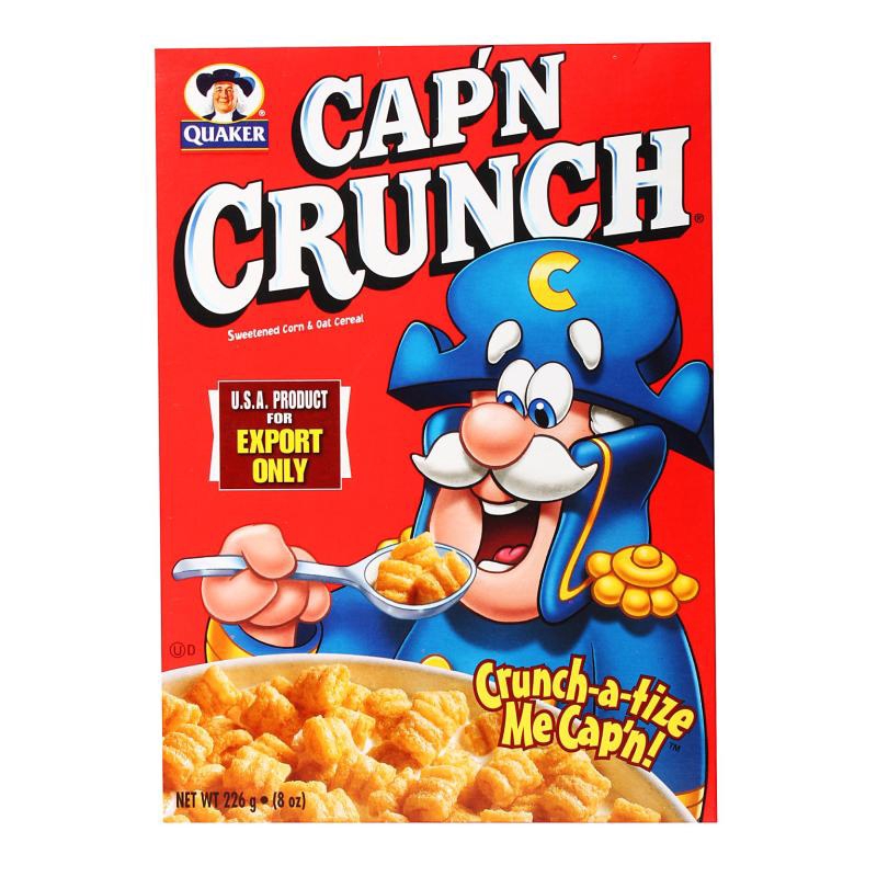 Quaker Captain Crunch Plain 226g | Shopee Singapore