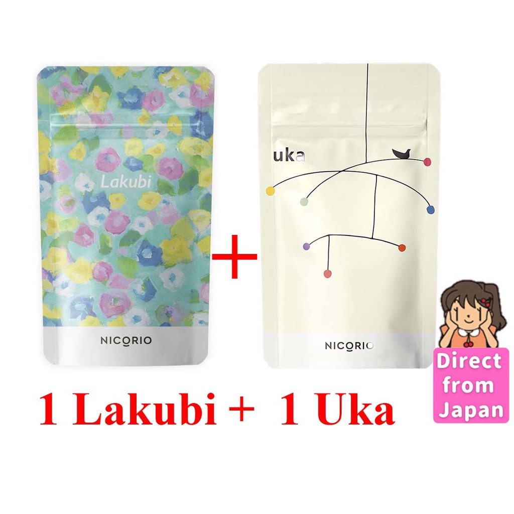 Direct from Japan] NICORIO Lakubi + Uka Butyrate producing