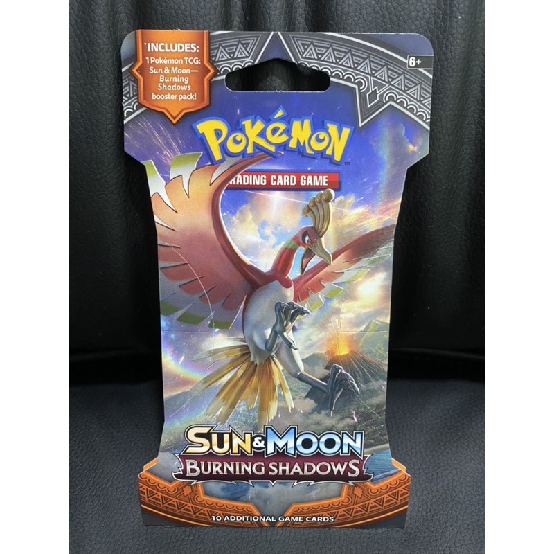 1 Sleeve Pack] Burning Shadow Pokemon TCG booster pack | Shopee Singapore