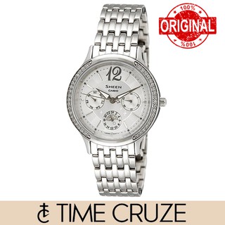 Casio sheen swarovski hot sale ladies watch price