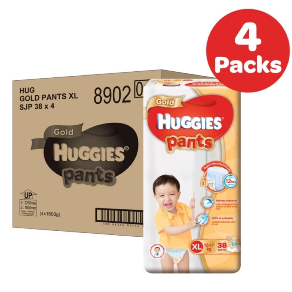 Huggies gold sale pants xl