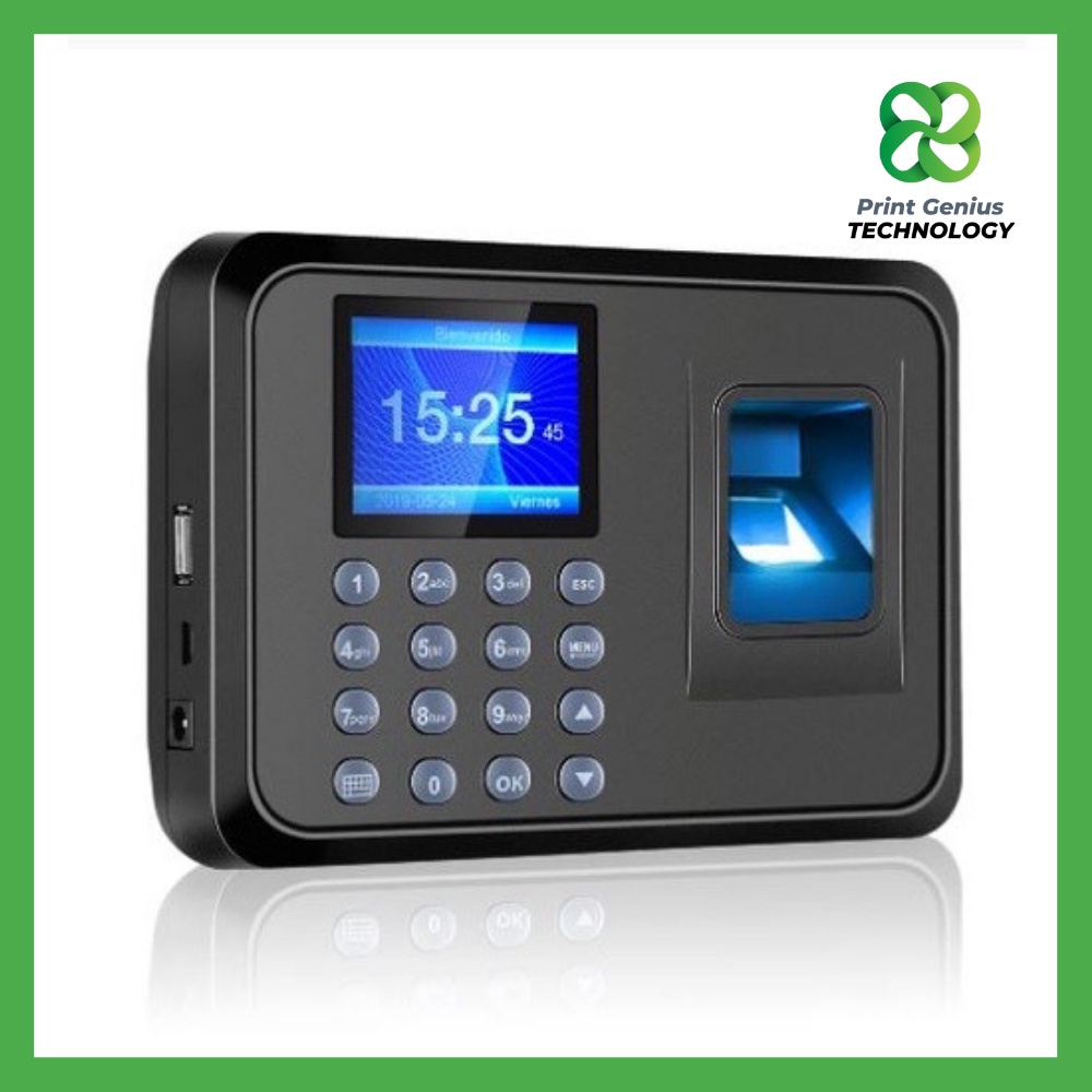 Biometric Fingerprint Attendance Machine Thumbprint Record Worker ...