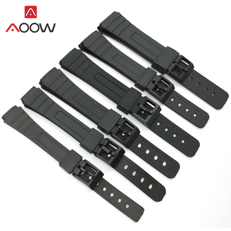 Universal Resin Strap 12mm 14mm 16mm 18mm 20mm 22mm Men Sport ...