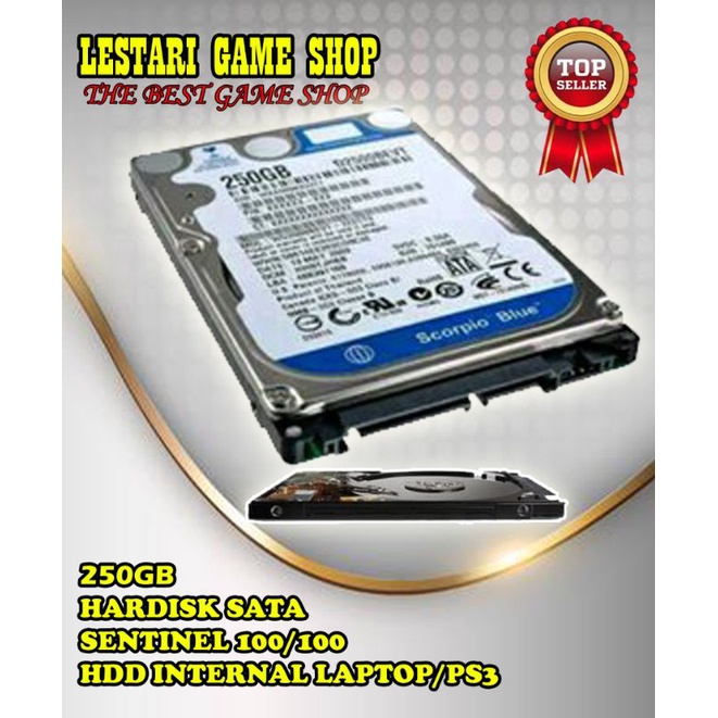 Ps3 SATA Hardisk laptop internal HDD 2.5 250GB Shopee Singapore