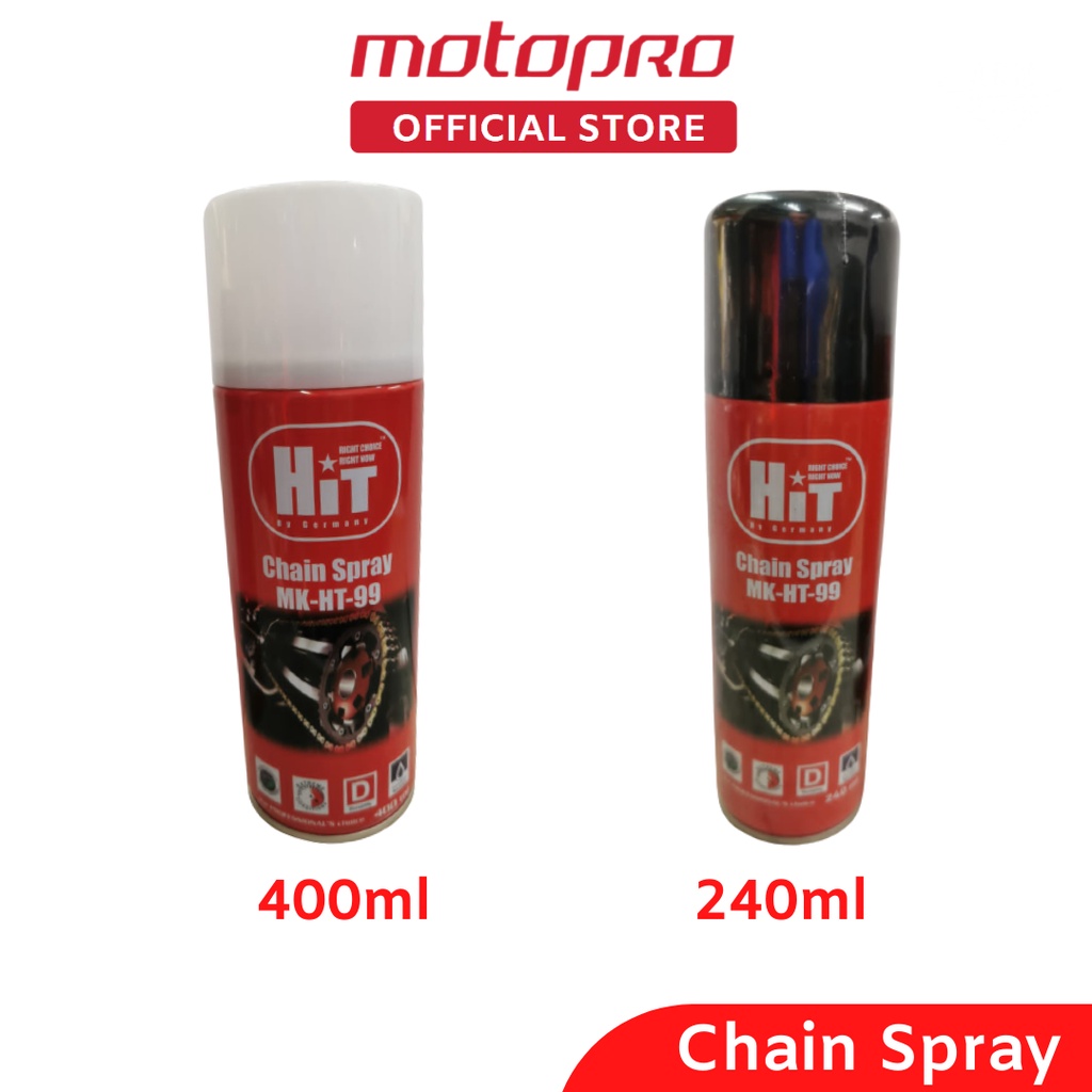 HIT Penetrants Spray HT-99 Chain Spray Rust Remover Removal Penghapus ...