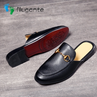 Mens on sale backless shoes