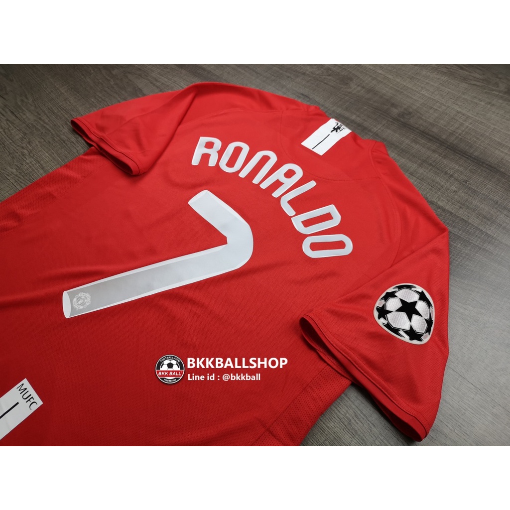 Manchester United Jersey RONALDO #7 Custom Home Soccer Jersey 2007/08