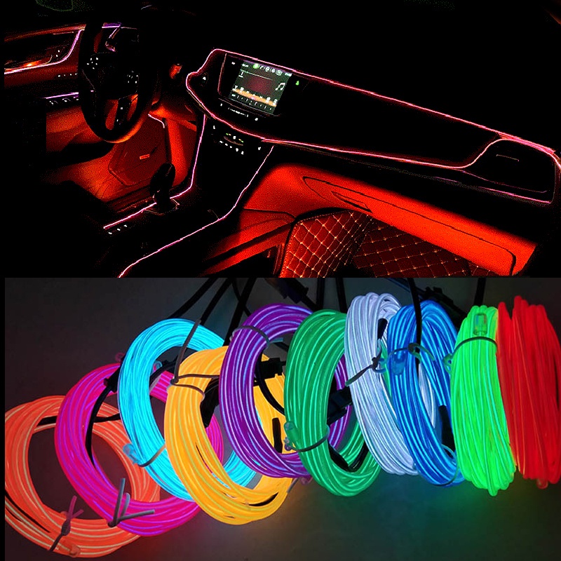 1M / 2M / 3M / 5M Automotive ambient light Cold light Dashboard ...