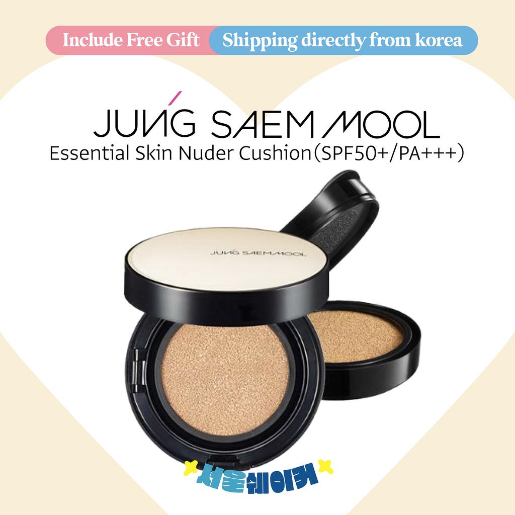 [JungSaemMool] Essential Skin Nuder Cushion(SPF50+/PA+++) 14g (7colors ...