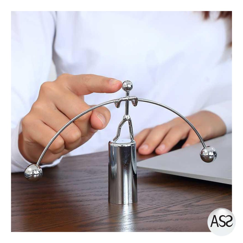 Ass Shop - Stickman Cradle Dynamic Balance Instrument Ball Pendulum ...