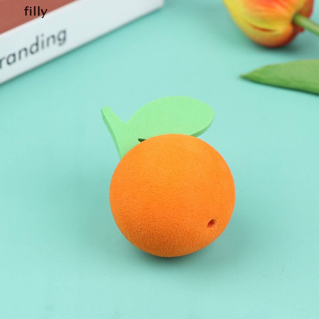 [FILLY] 1PC Cute Orange Antenna Balls Plush EVA Foam Aerial Toppers Car