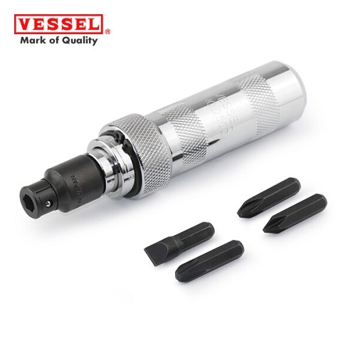 VESSEL No.2500 Impact Driver w 4 bits Made in Japan Shopee