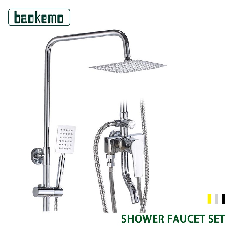 Bathroom Shower Set Brass Shower Set Shower Mixer Cold & Hot Shower