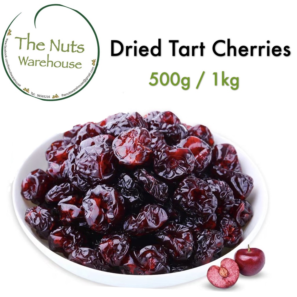 Dried Tart Cherries (500g / 1kg) Shopee Singapore