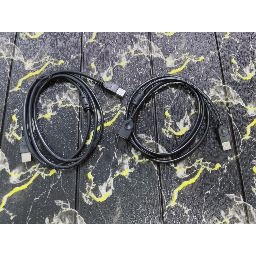 usb data transfer 1.5m usb male to female usb extension wayar cable ...