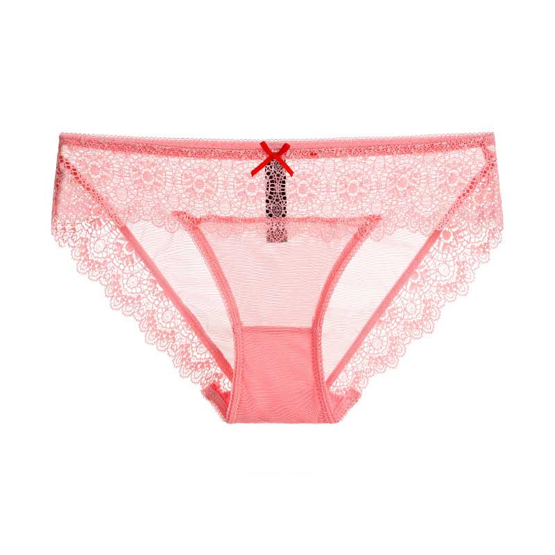 Sexy Lace Panty for Women Seamless Underwear Hollow Out Low Waist ...