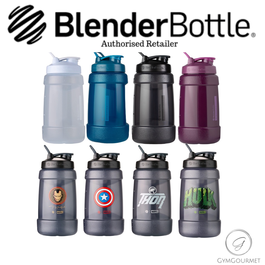 Blender Bottle Hydration Extra Large Koda Water Jug, 2.2Liter Assorted
