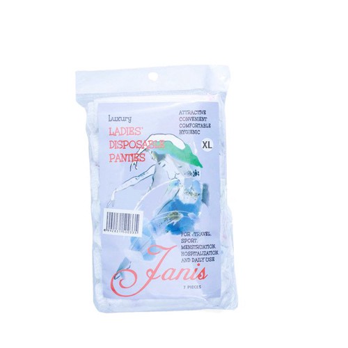 Disposable underwar janis size XL / Celana dalam kertas / sekali pakai / celana travel - Gambar 3
