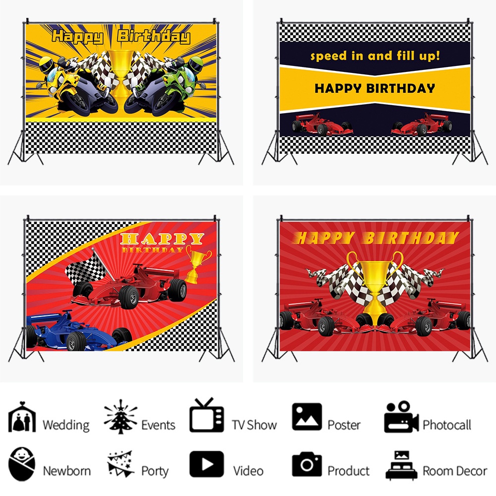 3x5 FT Black Racing Flag Banner – Ford Theme Car Show Garage Wall Decor