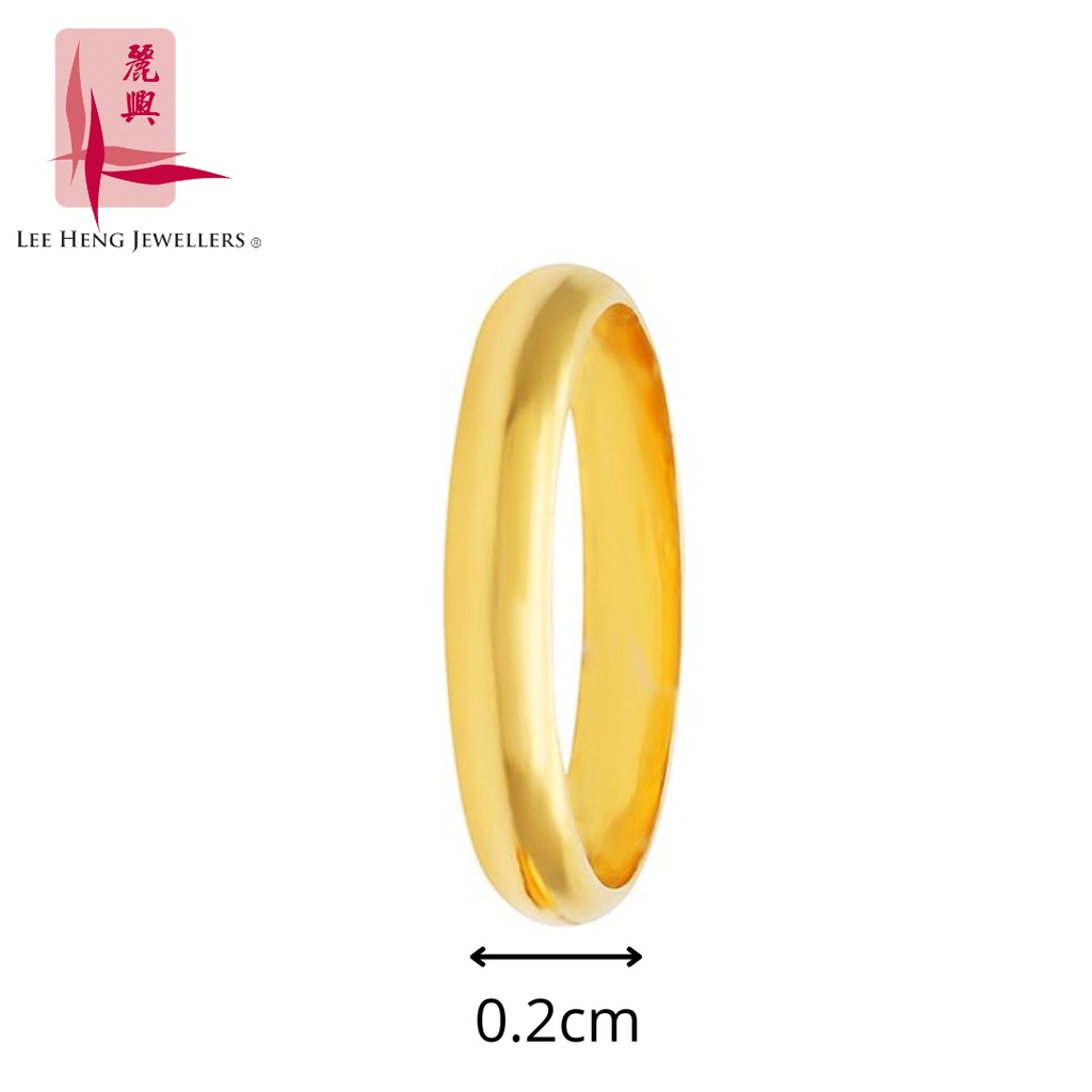 Gold plain hot sale ring price