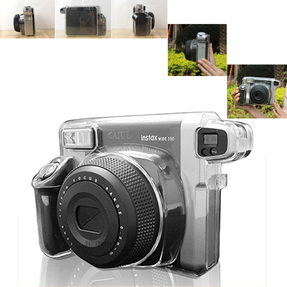 For Fujifilm Instax WIDE 300 Instant Film Camera Transparent Hard