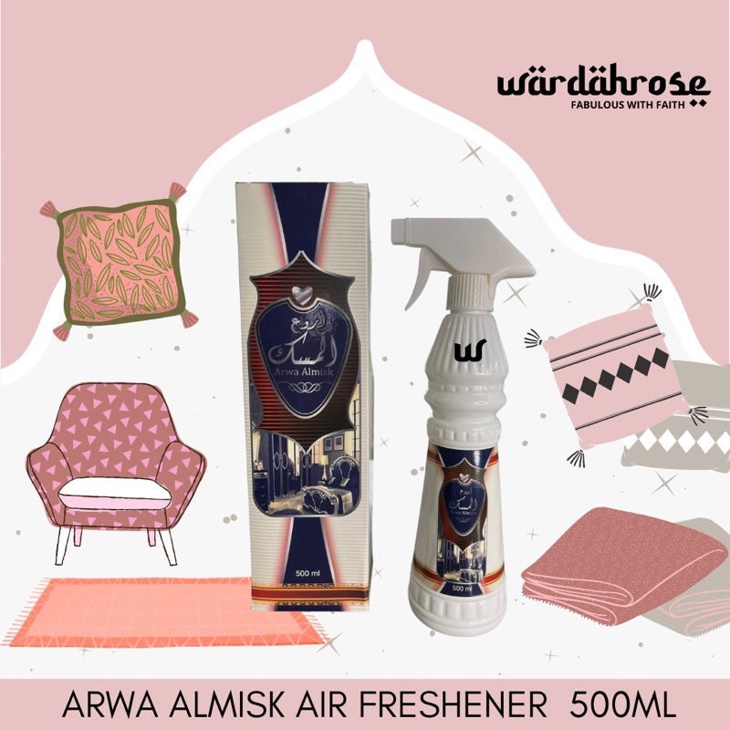 ARWA ALMISK LONG LASTING ARABIC AIR FRESHENER 500ML | Shopee Singapore