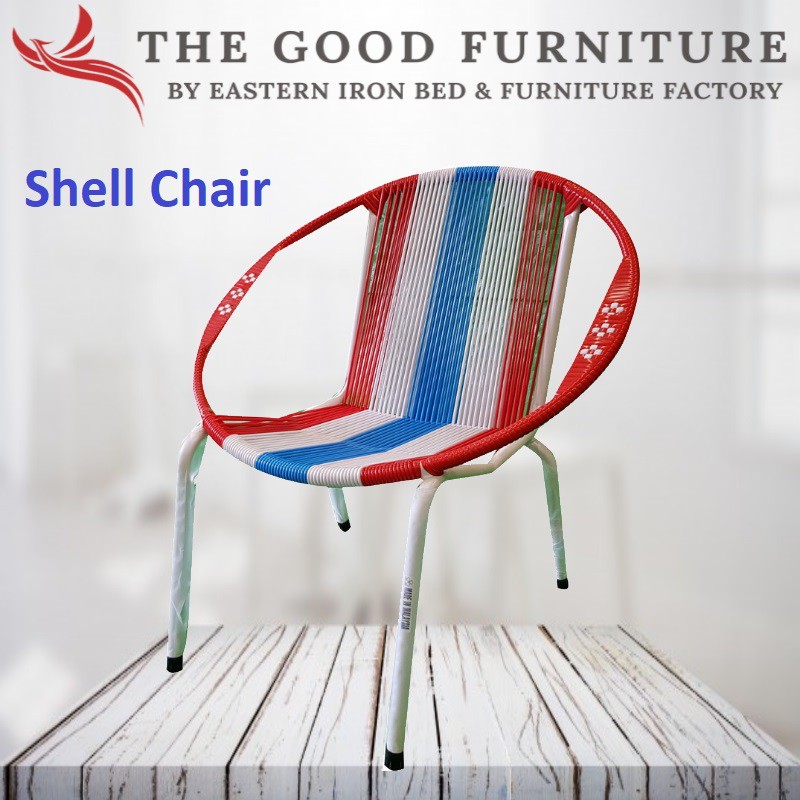 Shell Chair. PVC String Chair. Retro. Colorful. Airy and bouncy. TV ...