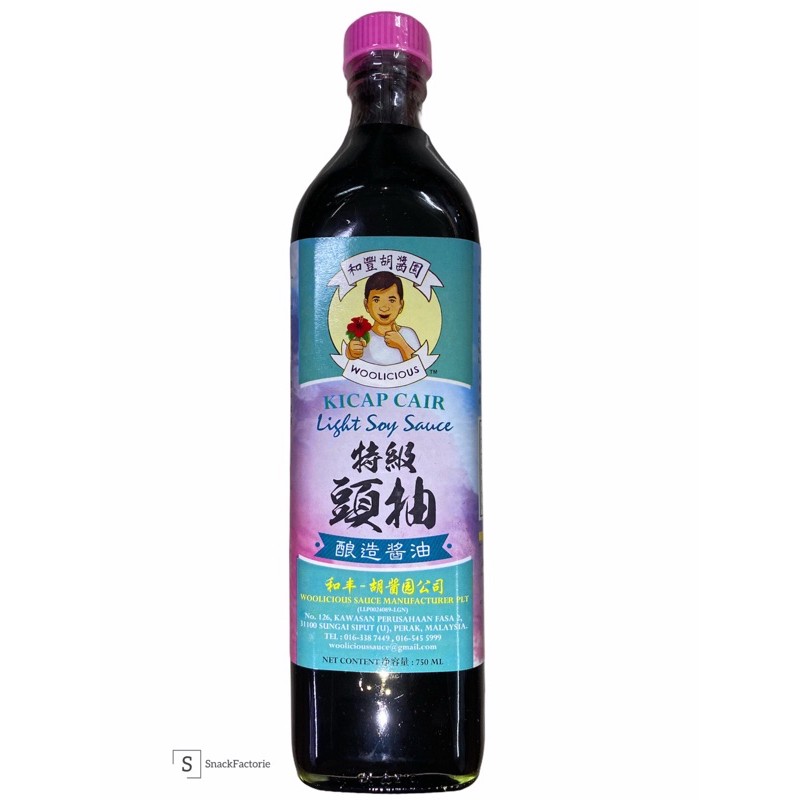 Hefeng Hu Sauce Garden Premium First Draw Woolicious Light Soy Sauce