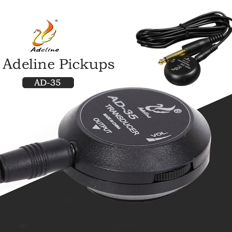 Adeline AD-35 Mini Sound Pick-up Piezo Amplifier Transducer Stick Piezo ...