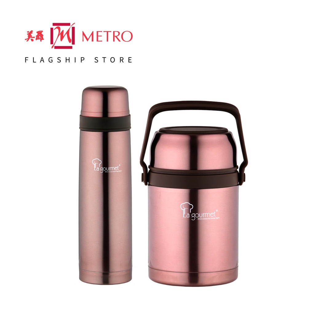 HOMACE Stainless Steel Slim Water Bottle (Pink, 310ML, HOT  and COLD Thermal Flask) 310 ml - Flask