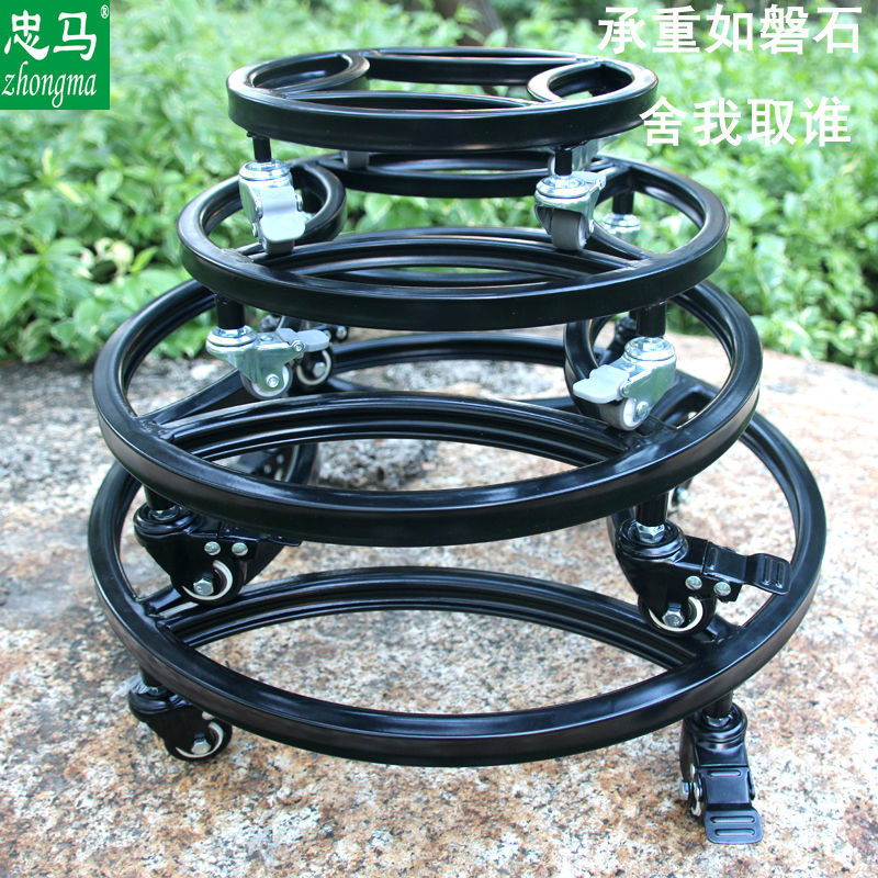 Moving Roller Flowerpot Tray Plant Stand for Flower Pot Heavy Duty
