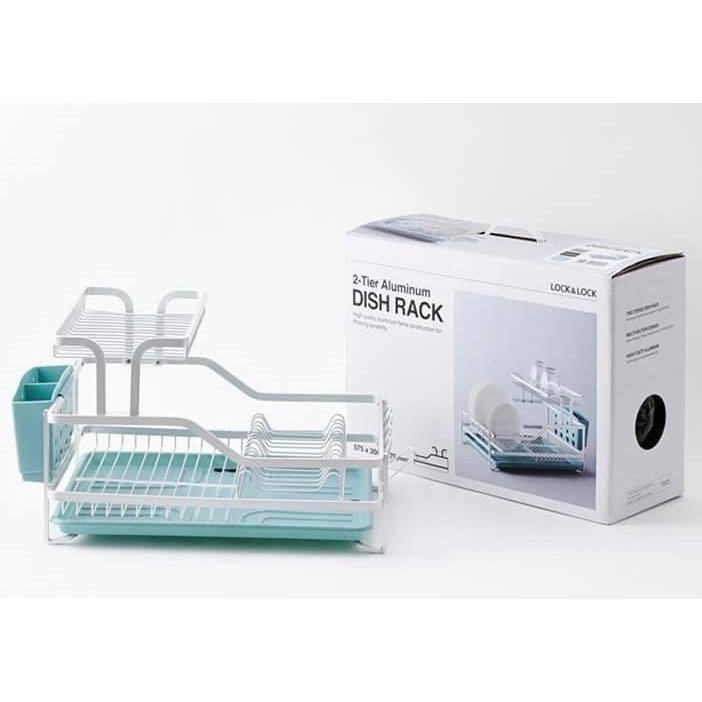 Dish rack, 2-tier dish rack Lock&Lock LDR204 | Shopee Singapore