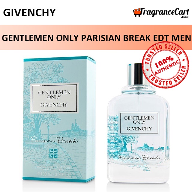 Givenchy Gentlemen Only Parisian Break EDT for Men 100ml Tester Eau de Toilette Gentleman Blue 100 Authentic Perfume Shopee Singapore