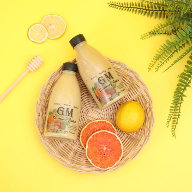 Gemeli Jus Bawang Putih Tunggal Jahe Merah Cuka Apel Lemon Madu Untuk Diet Detox 350ml - Gambar 3