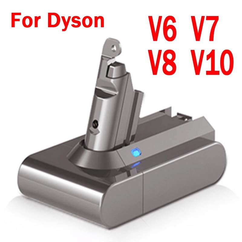 21.6V 6000mAh V6 Replacement Battery for Dyson V6 Series+ 2PCS