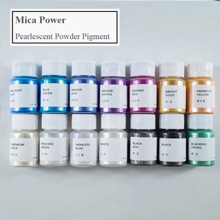 Mica Powder Slime Pigment Supply Kit Powder Pearlescent Pearl Luster Pigment  - China Pearl Pigment, Mica Powder