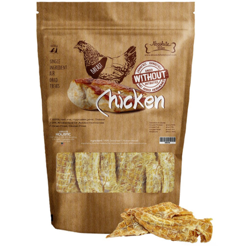 ABSOLUTE BITES Air Dried Chicken Breast 500g | Shopee Singapore