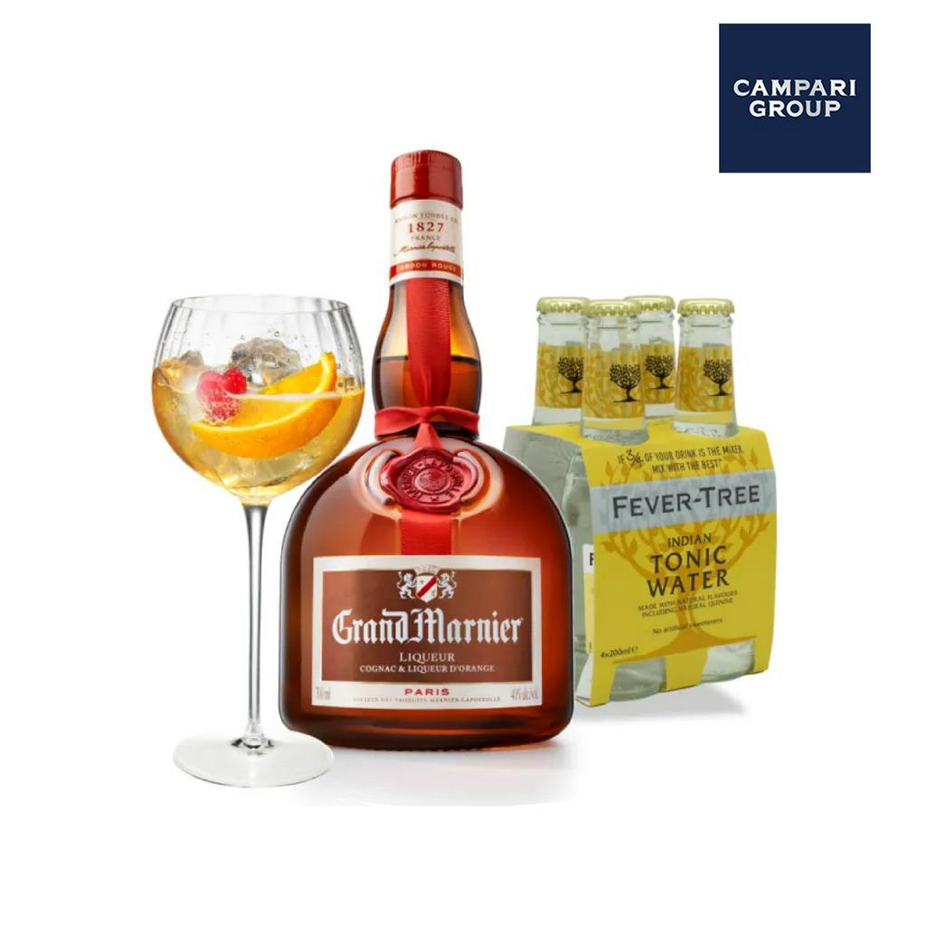 Grand Tonic Cocktail Grand Marnier Cordon Rouge 700ml and Indian