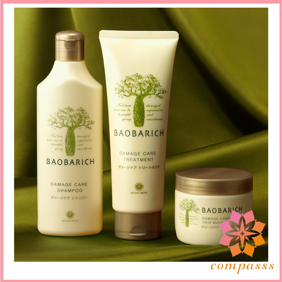 House of Rose Baobarich Damage Care Shampoo 300mL House of Rose Baobarich Damage Care Shampoo 300mL