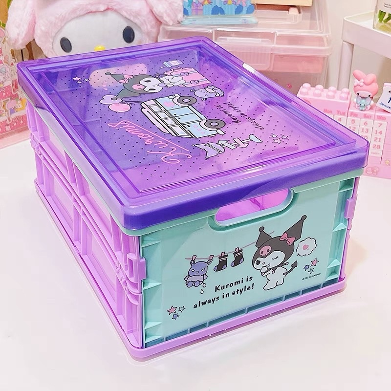 1 Hello Kitty and 2 Cinnamoroll deals storage containers, new in plastic